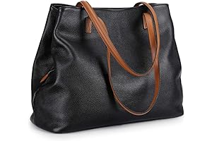 Women's Extra Large Leather Tote: The Perfect Laptop and Travel Companion