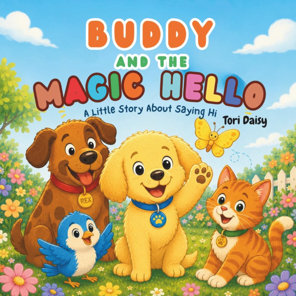 Buddy and the Magic Hello: A Little Story About Saying Hi