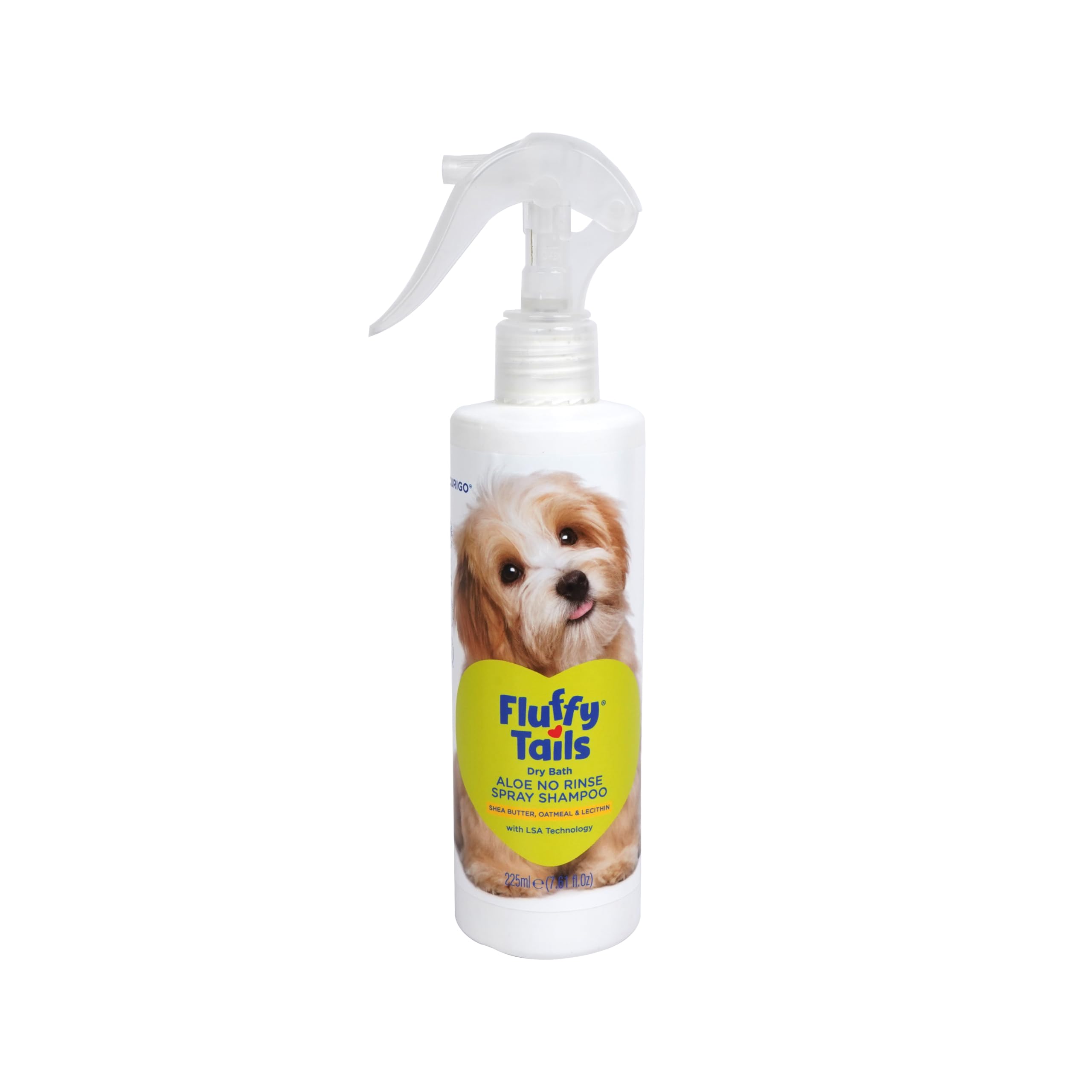 FluffyTails Dry Bath Aloe No Rinse Spray Shampoo for Dogs, Puppies, Cats and Kittens Water Less, Sulfate Free, Paraben Free, Green Apple Fragrance, 225 mL (B08YX6V7WY) Amazon Price History, Amazon Price Tracker