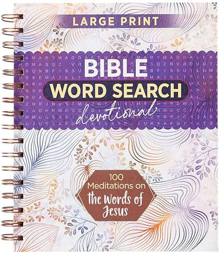100 Meditations On The Words Of Jesus: Word Search Devotional