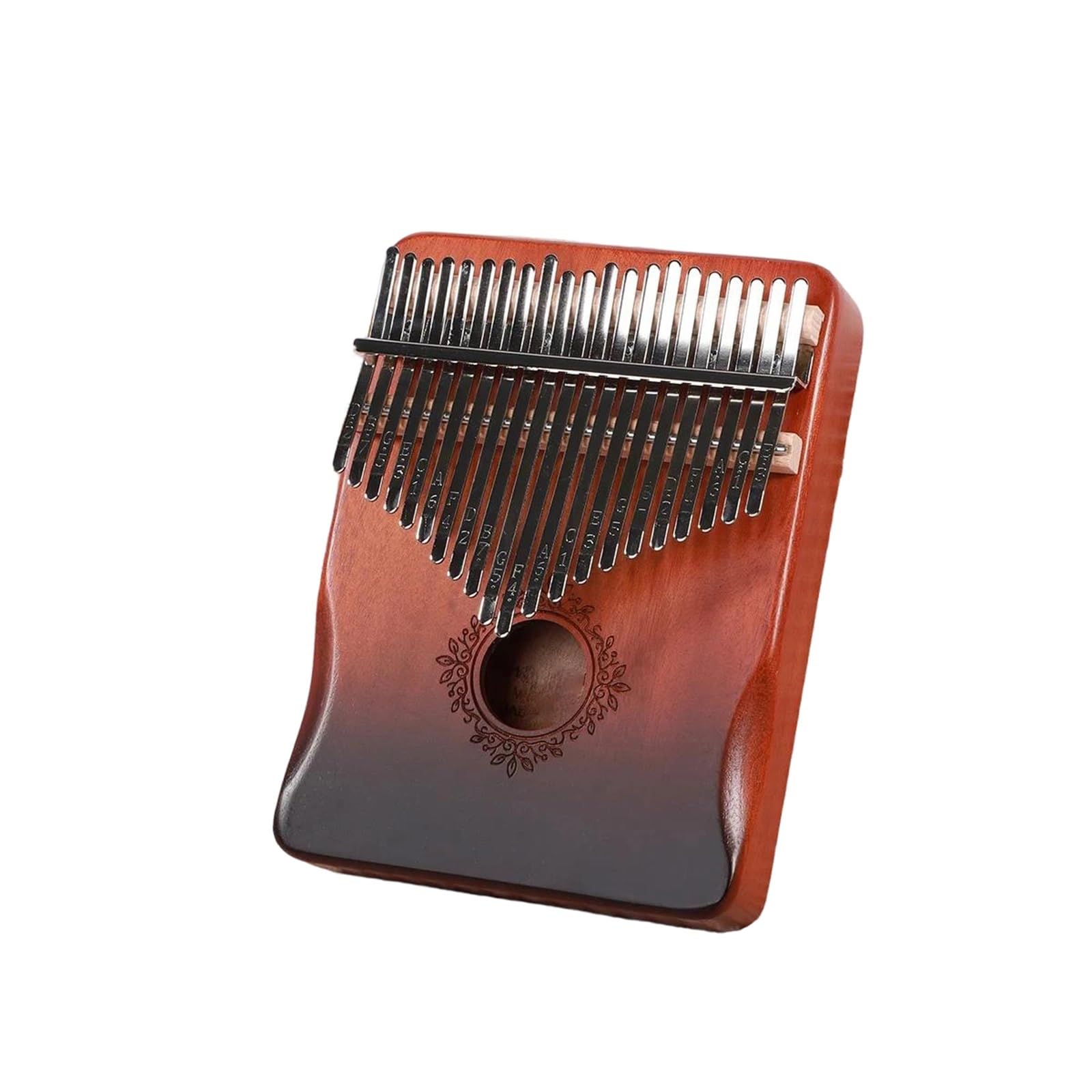 Kalimba portátil Adultos Kalimba Caoba | La kalimba tiene un tamaño muy compacto.(21 key brown)