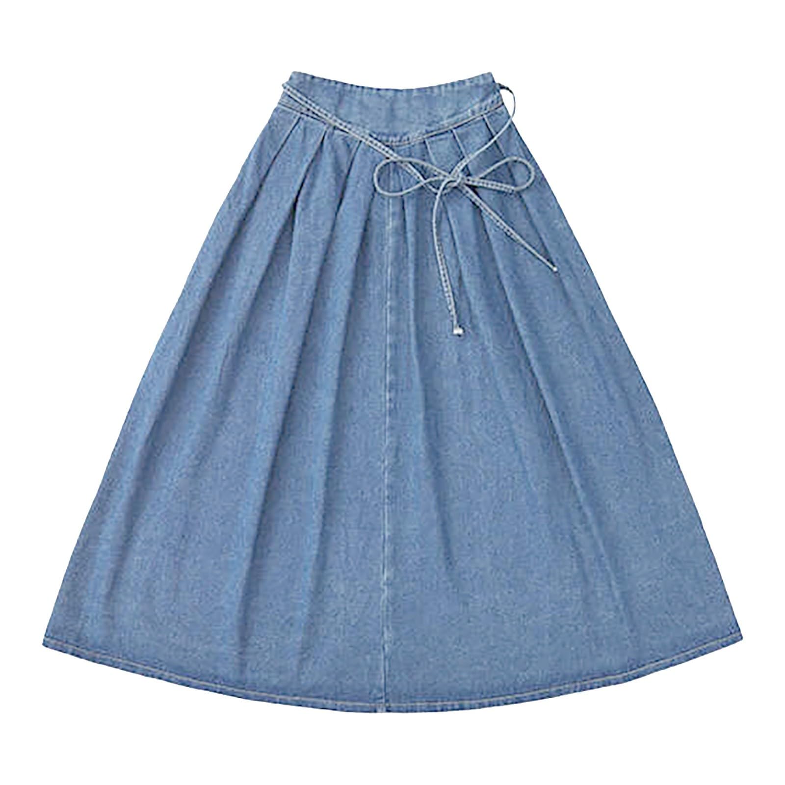 Rock Damen Sommerrock Leicht Und Luftig Plissee Hose Midi Faltenrock Maxirock Jeansrock Knielang Lang Röcke Sommer Tüllrock Outfits Trachtenrock Plisseerock Skort Hosenrock Kurz Jeans