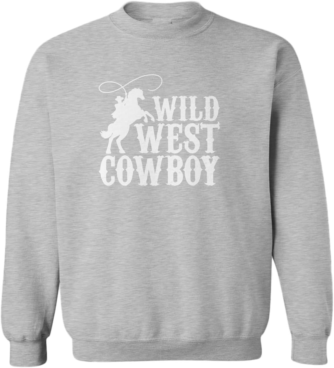 Tcombo Wild West Cowboy - Country Toddler Fleece Crewneck Sweater