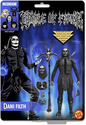 Incendium Cradle of Filth Dani Filth 5-Inch FigBiz Action Figure