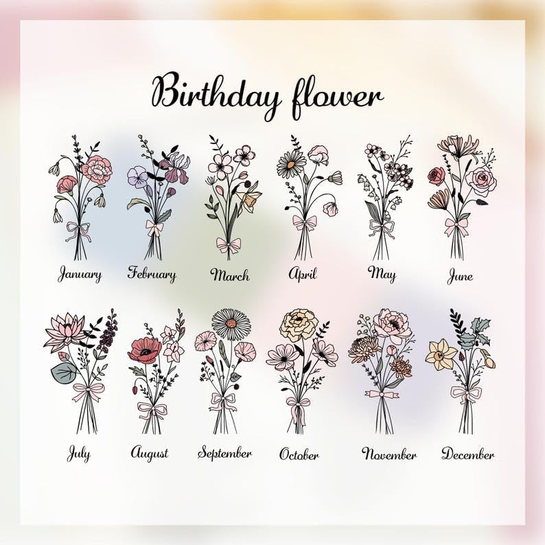 callie Custom Leather Magnetic Bookmark Clip with Birth Flower & Name, Birthday Gifts for Reading Lovers Women Men, 1 Pack - Image 8