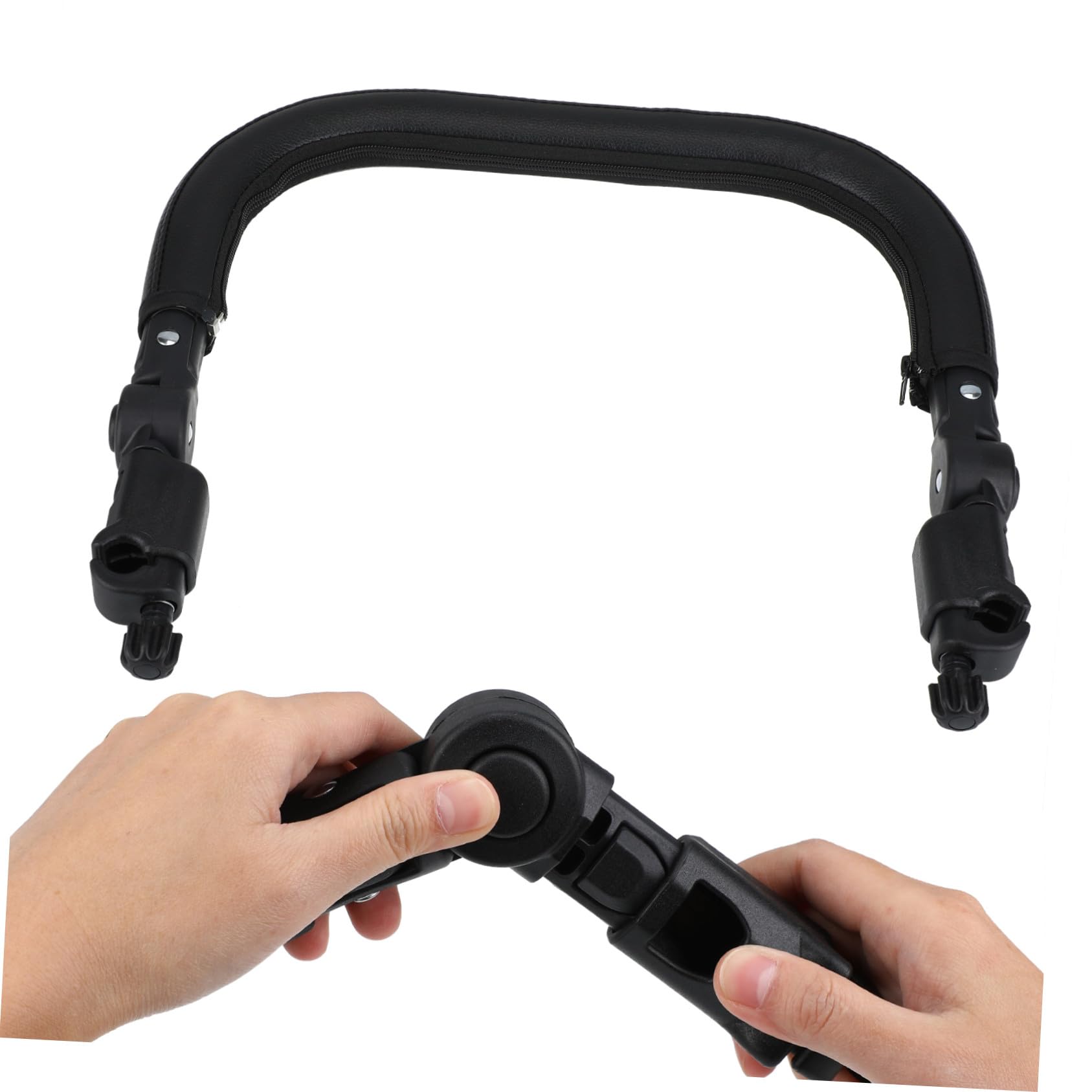 Barre D'appui pour Poussette en Cuir Pu, Pare-chocs
