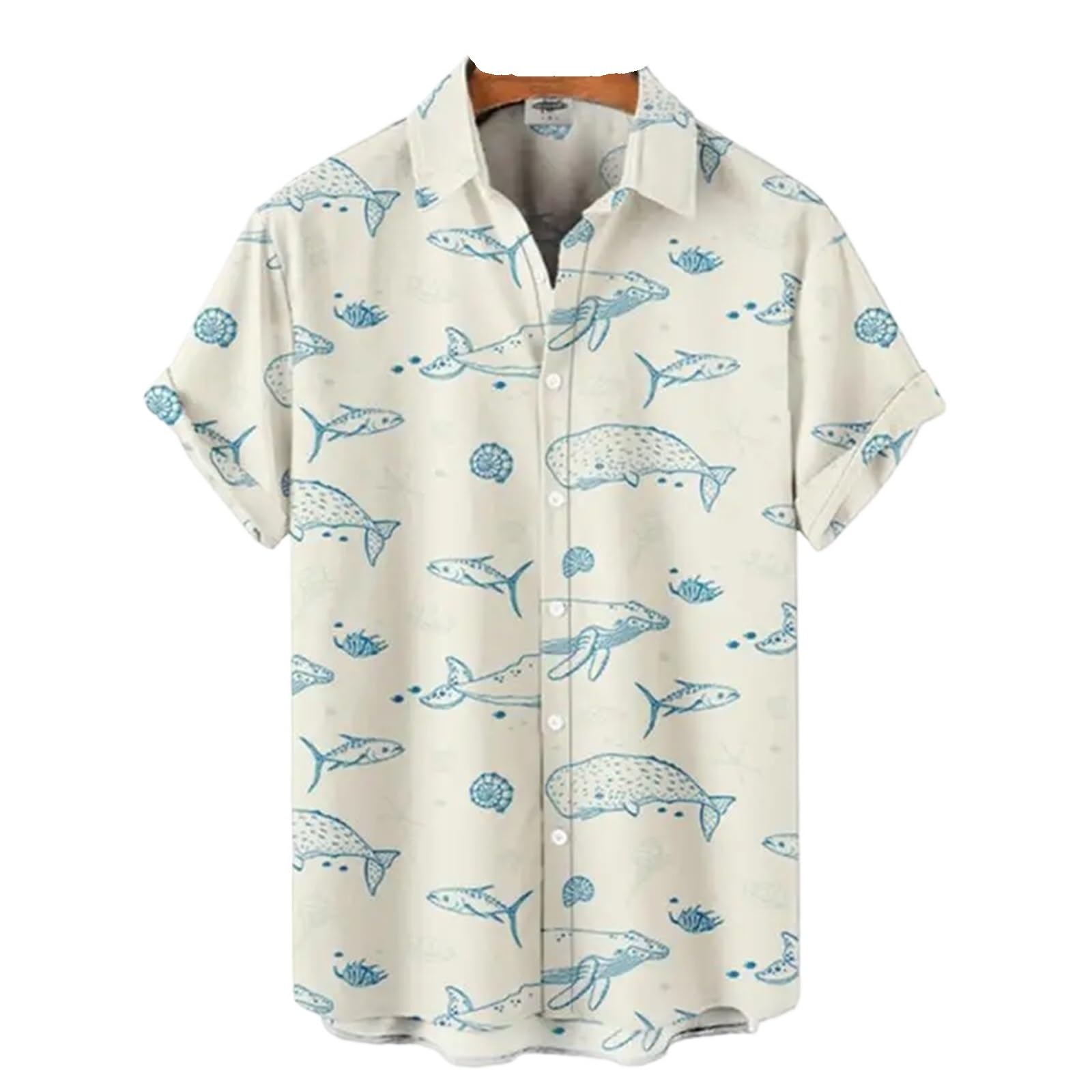 Chemise fleurie homme pour des vacances d'été élégantes à la plage