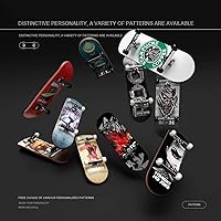 Vista 4 de Lently Diapasones de madera, mini diapasones, 99mmL* 29mmW (Big Mouth Cute Dragon) (llama roja)