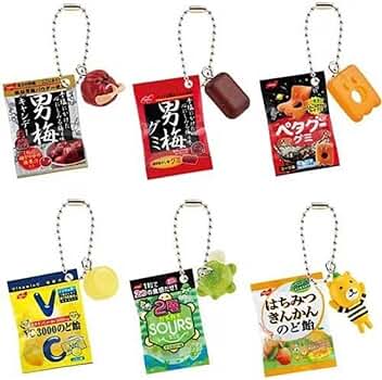 希少 カバヤ 食玩 しゃかしゃかまめゴマ 6個セット Amazon.co.jp: ノーベル製菓 シャカシャカ ミニチュアチャーム【全6種