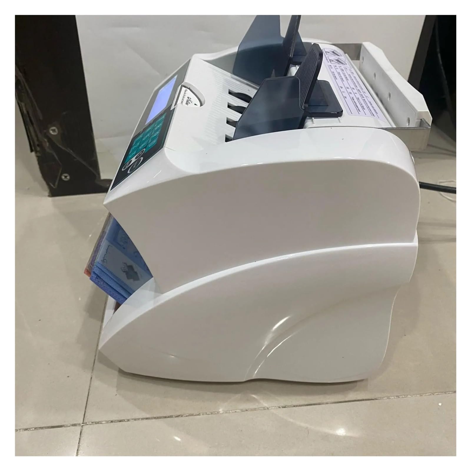 Contatore di banconote multivaluta, display LCD Scansione magnetica per denaro IR UV,Rilevamento preciso