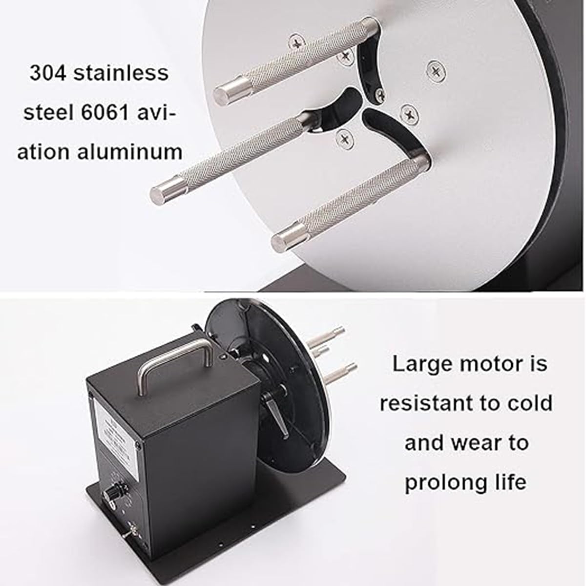 Avvolgitore di etichette Avvolgitore automatico di etichette (100 mm) a velocità regolabile e sincronizzato con la stampante Adatto per anime da 1-3 pollici