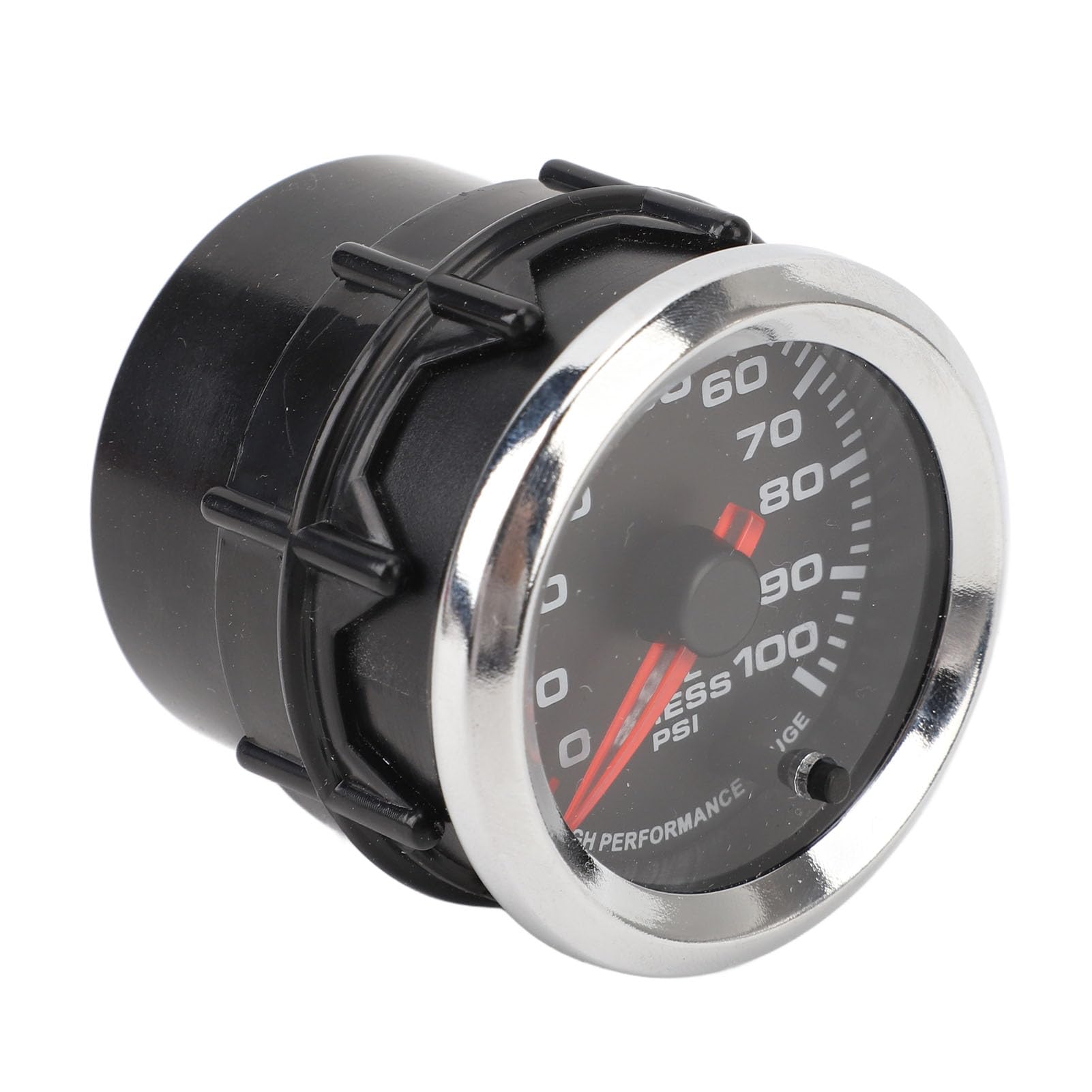 Aramox Manometro Digitale Pressione Olio Auto, Display 12V, 52 mm, 0-100 PSI, Alta Precisione