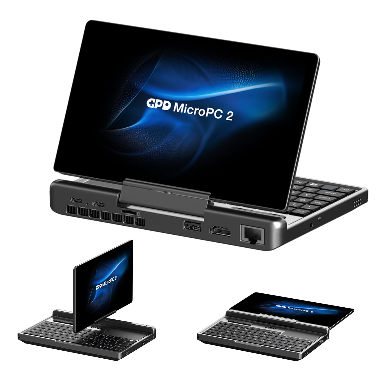MicroPC 2 Mini Laptop PC,7-inch FHD 500 Nits Touchscreen 8-Core Processor N300, 16GB RAM, 512GB SSD, WiFi 6, 2.5G Ethernet, USB-C,Industrial & IT Support Mini PC-image-14