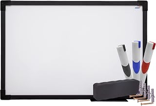 QUADRO BRANCO UV SOFT COLORS 080 X 060 CM PRETO STALO 4096E
