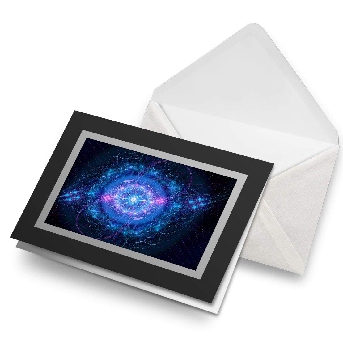 Cartes De Vœux Noires (insert) BW – Carte De Vœux Vierge Tech