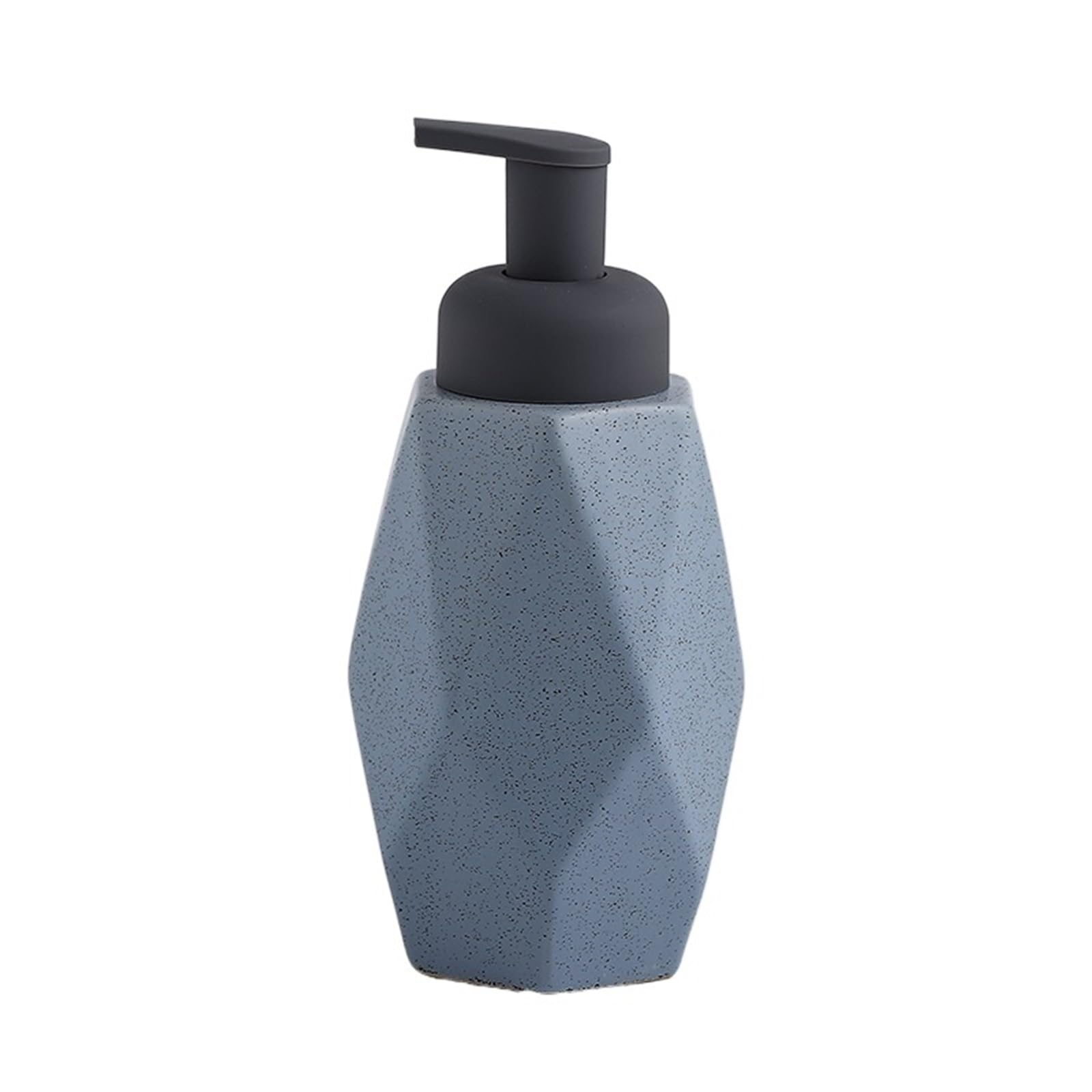 Ceramic Soap Dispenser Ceramic Foam Soap Dispenser Bottle Kitchen Hand Sanitizer Shampoo Body Wash Lotion(Blue-440ML)