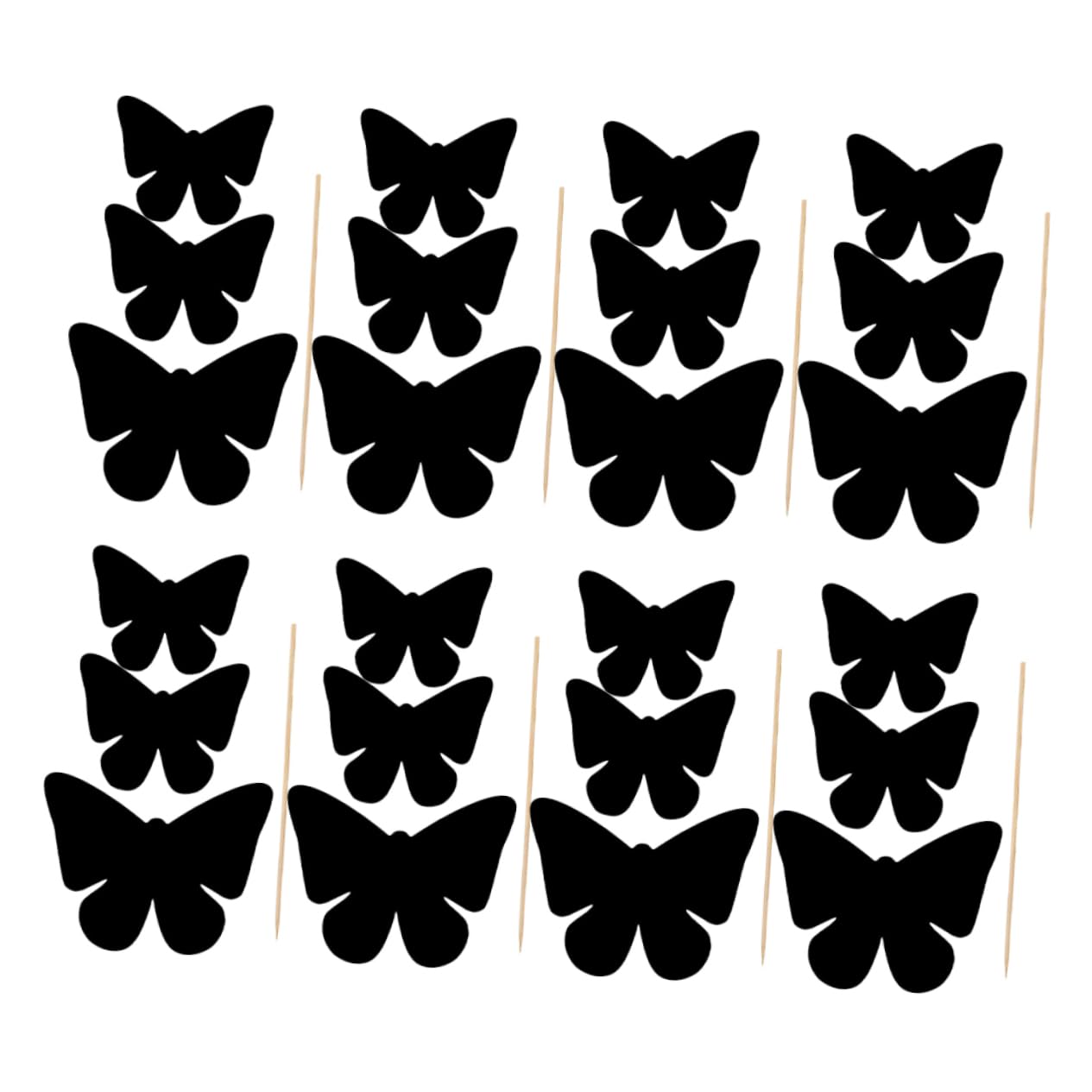 BESPORTBLE Scratch Painting Paper Art DIY Butterfly Shaped Bookmark Multi-Function Party Plaything