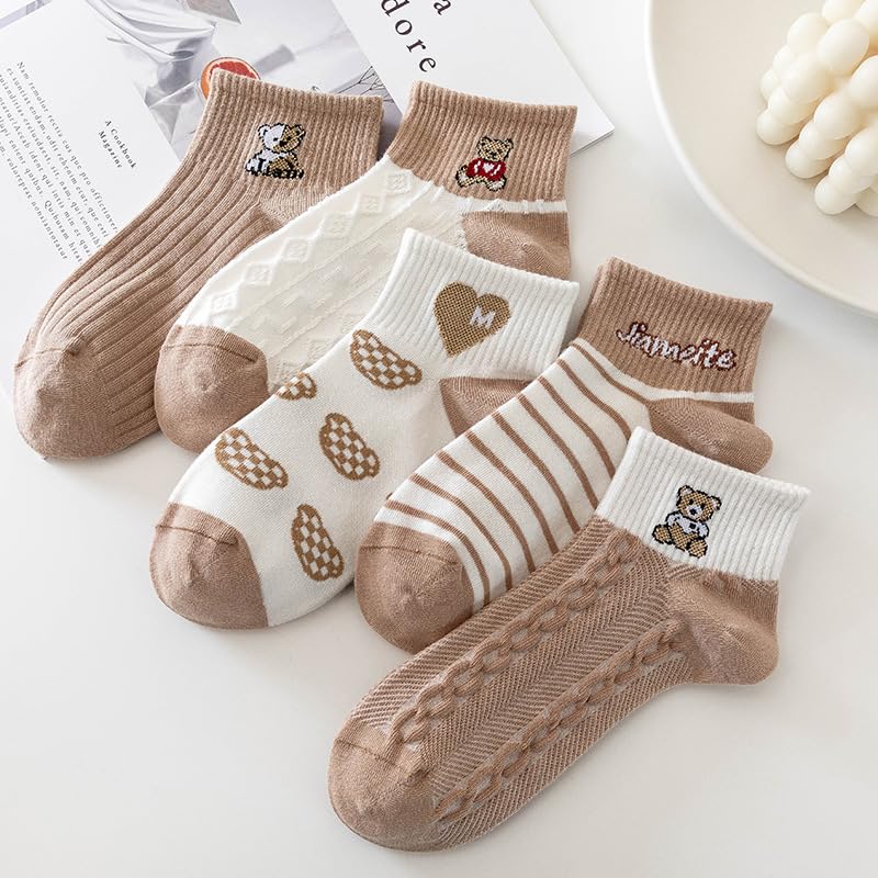 Image of Women's and Girls Cotton Ankle Length Socks