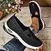 Zapatos Ortopédicos para Mujer, Women's Woven Orthopedic Breathable Soft Sole Walking Shoes Slip On Diabetic Foam Sneaker Casual Comfortable Wide Width Summer Lightweight Knit Nurse Comfy Sneakers