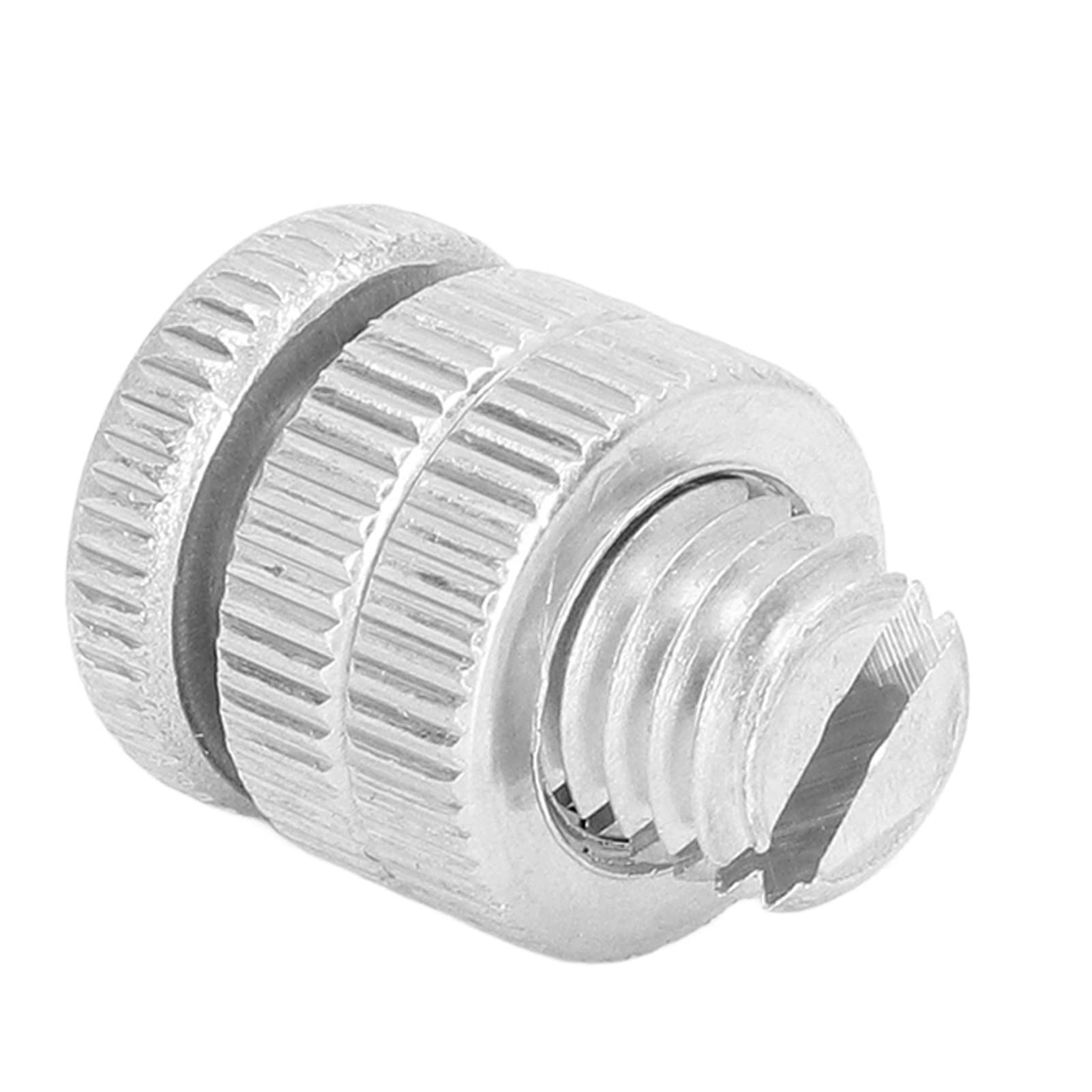 100 Connettori Per Recinto Elettrico,Connettori Per Filo Per Recinto Elettrico, Durevole Lega di Alluminio da 0.8 Cm, Bullone Scanalato Per Filo Per Recinto Elettrico, Accessori Per Recinto Elettrico
