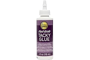 Aleene's Fast Grab Tacky Glue: Precision Bonding for Miniatures