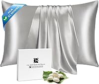 Vista 31 de Ravmix - Funda de almohada de seda para el pelo con cremallera oculta, 1 unidad