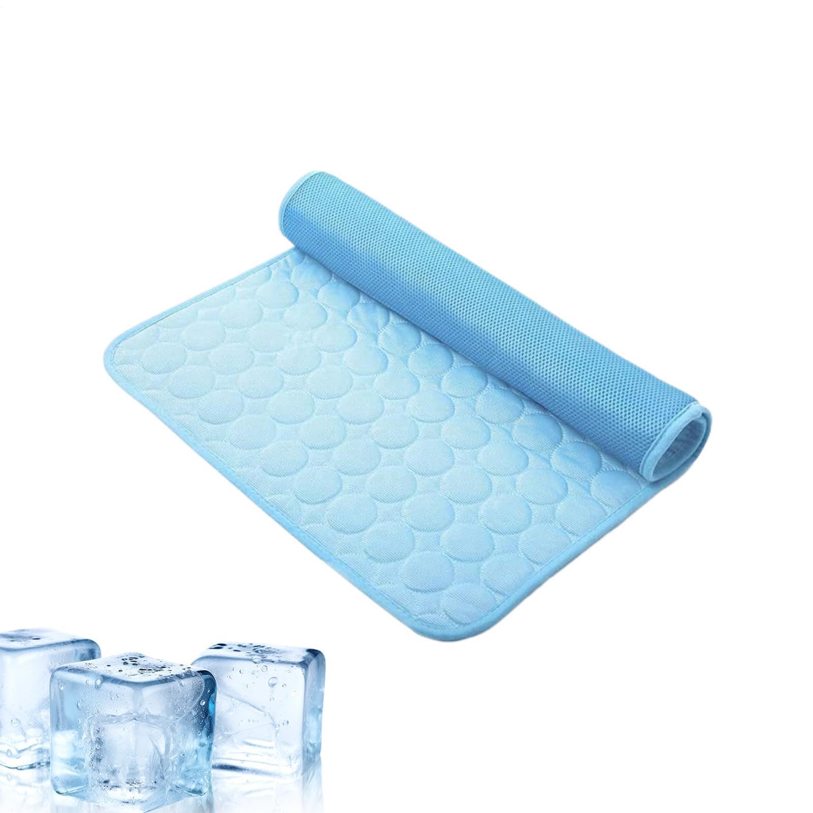 Jlobnyiun Cooling Mat for Dogs Breathable Resting Rug