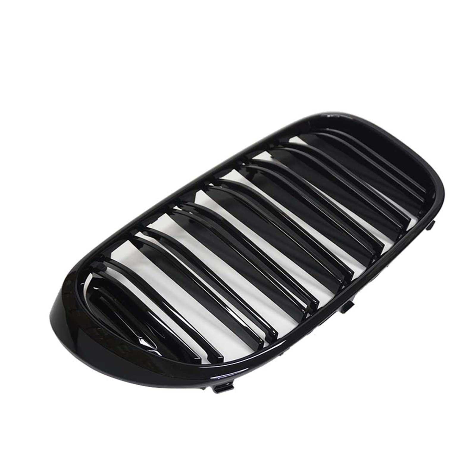 2 Pezzi Griglie per Reni Anteriori per Auto Griglia Griglia di Ricambio per BMW Serie 7 G11 G12 2016-2019 Griglie A Doppia Stecca Nera Lucida