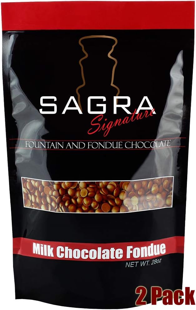 Sagra Milk Chocolate Fondue 3.5 Lbs.