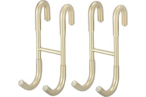 BWE 2 Pack Shower Door Hooks: Outfit Your Shower with Utility