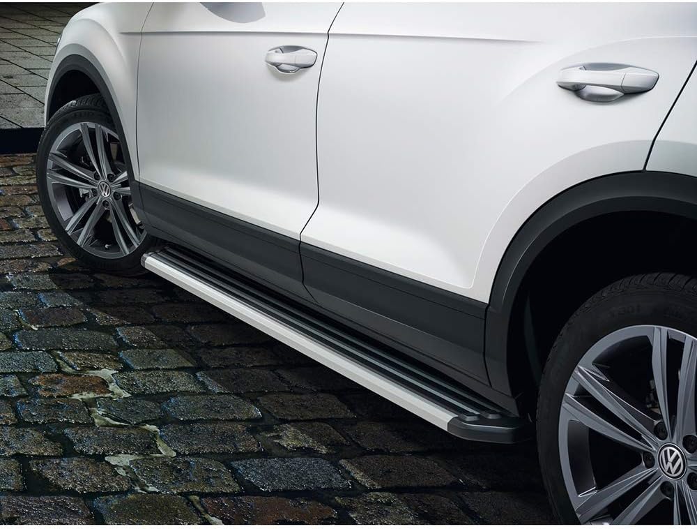 Trittbretter Seitenschweller für Citroën C-Crosser 2007-2013 Alu Grau 2 tlg