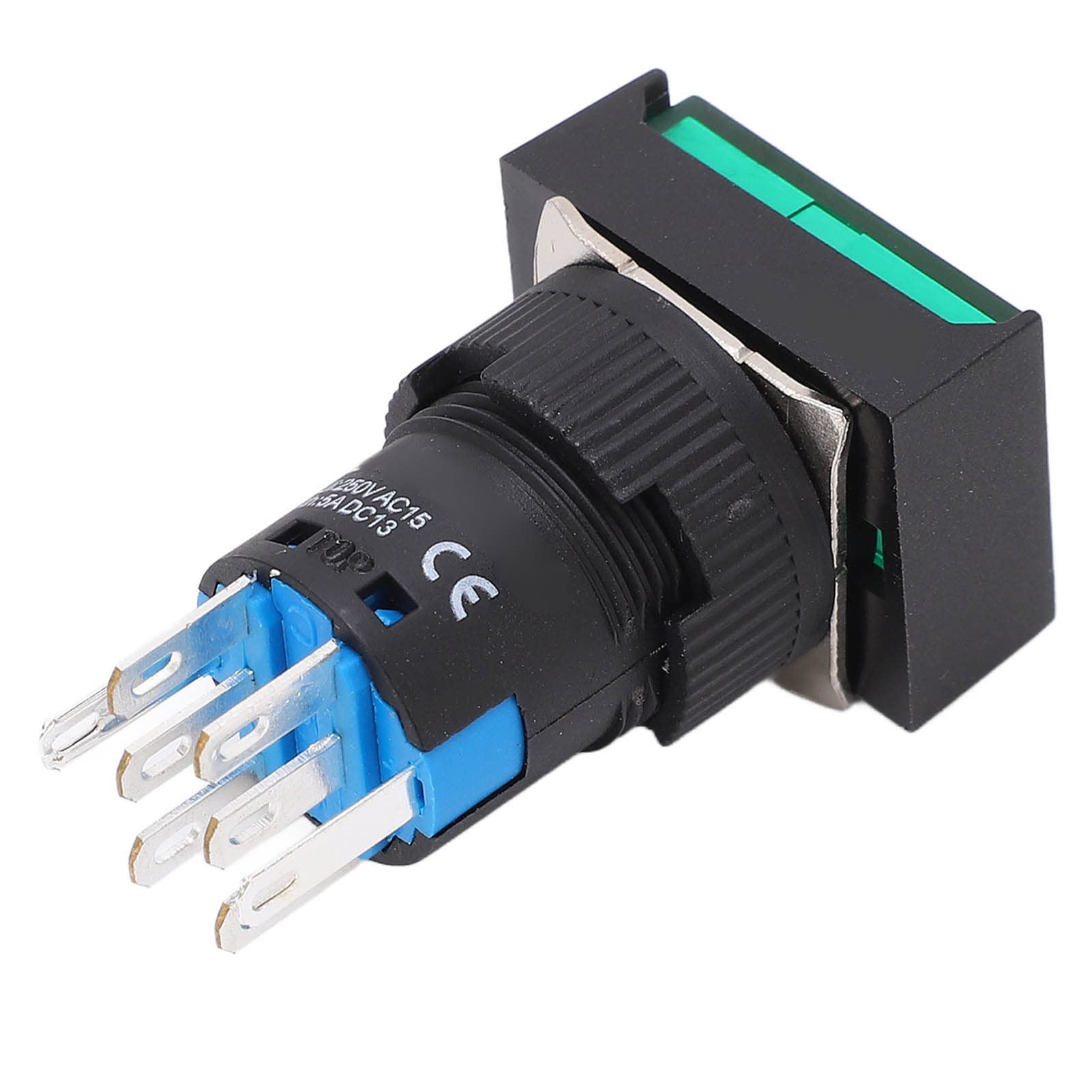 Interruptores de Botón Iluminados de 25 Piezas, Interruptores de Botón de Encendido Duraderos para Control Industrial, Material ABS para Máquinas Herramientas y Electrodomésticos