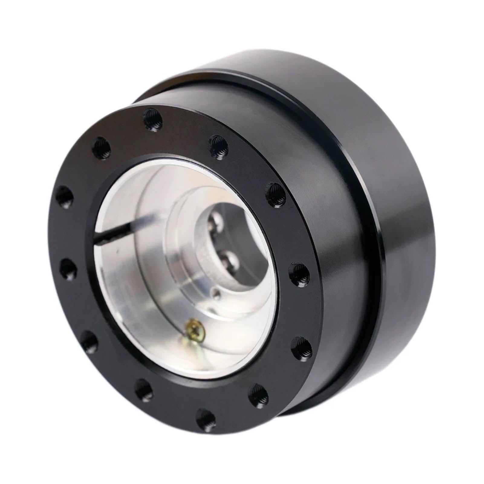 Adaptateur de volant à démontage rapide for simulateur de course automobile, for SIMAGIC M10 A MOZA R21 R16 R9 R5 Euro Truck (rouge)(Black)