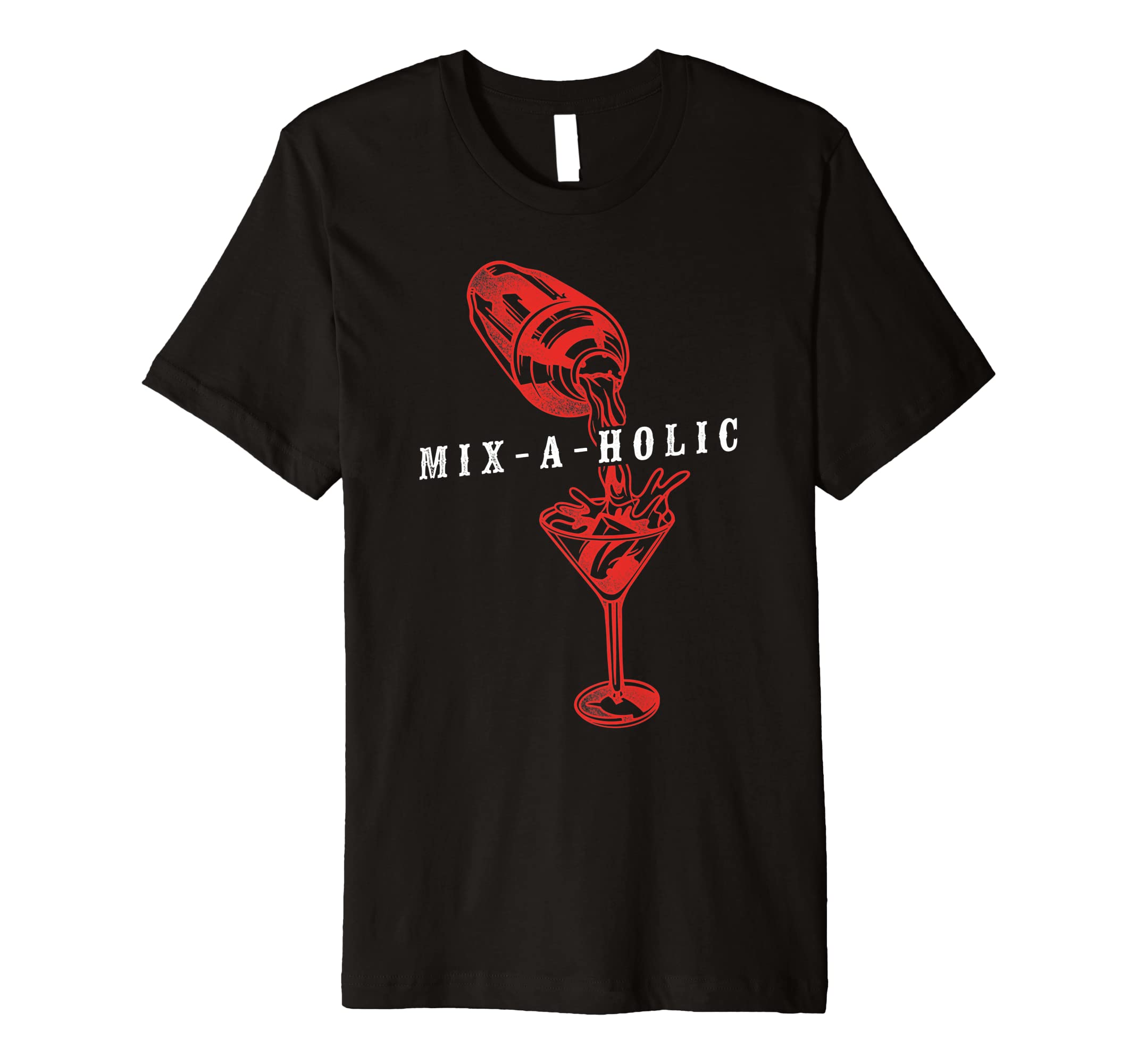Bartender Mixologist Mix-A-Holic Premium T-Shirt