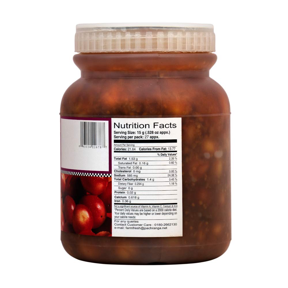 Pachranga's Farm Fresh Karonda Pickle - 1 kg