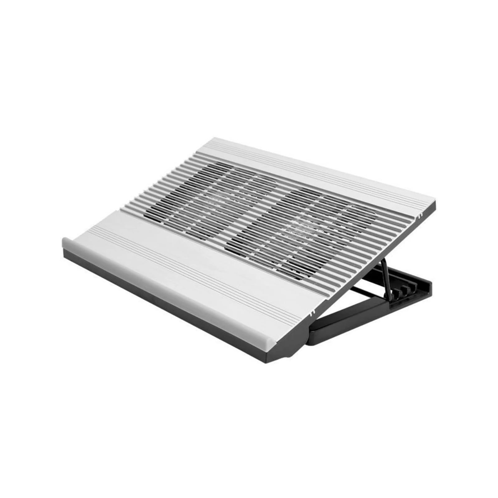 Supporto for pad di raffreddamento raffreddato ad aria for laptop da gioco Supporto for doppia ventola for tablet da 17 pollici Staffa di sollevamento portatile universale for notebook(SR)