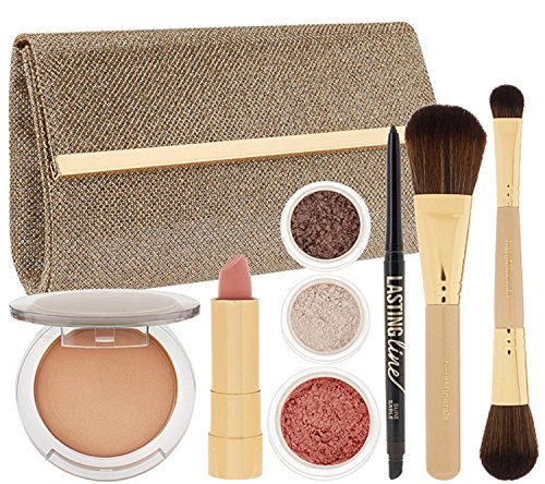 Bare Escentuals BareMinerals Chandelight Glow 8-Piece Radiant Light Collection Plus Evening Bag