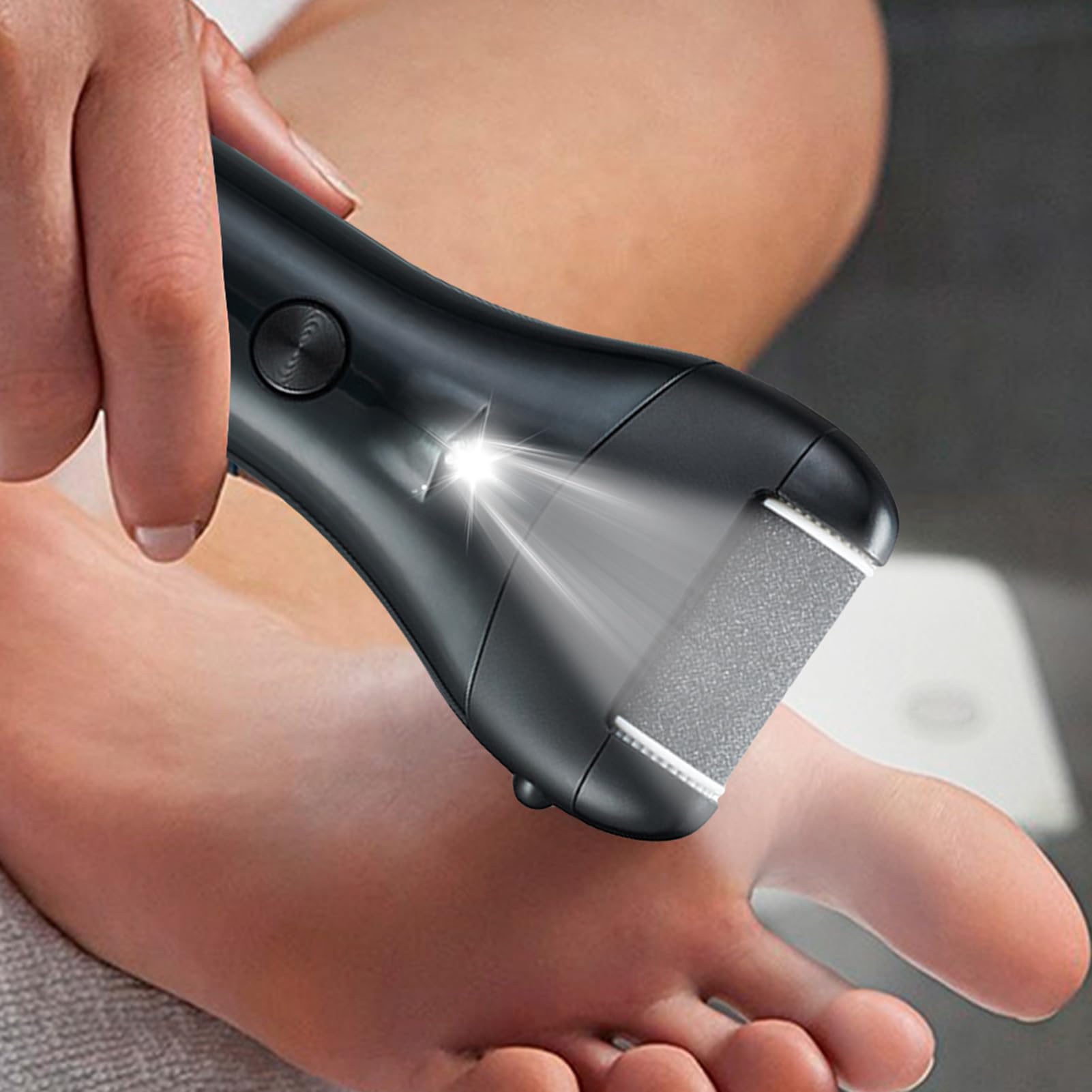 Elektrischer Hornhautentferner für Füße | Gerät zur Fußpflege | Hornhautentfernung | Verwendung zu Hause Fitnessstudio Reise Spa Herren Damen