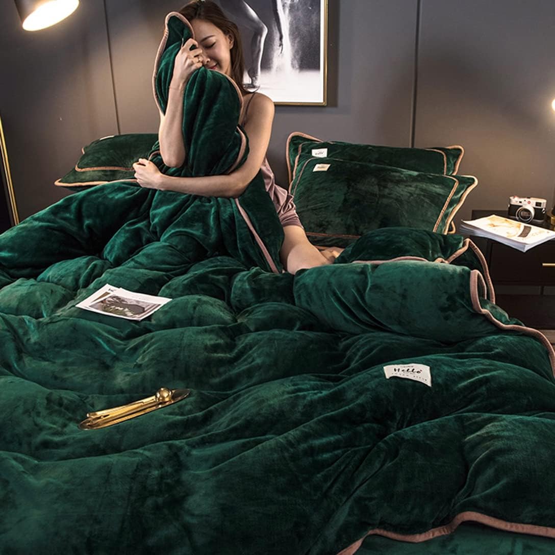 布団カバー冬用 シングル 3点セット 暖かい 掛け布団カバー 保温 べッドシーツ ふわふわ 寝具カバーセット 4点セット 敷き布団カ