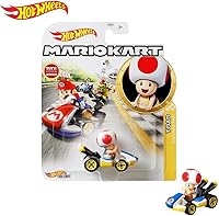 Vista 4 de Hot Wheels Mario Kart Sapo con Kart Racer, GJH63