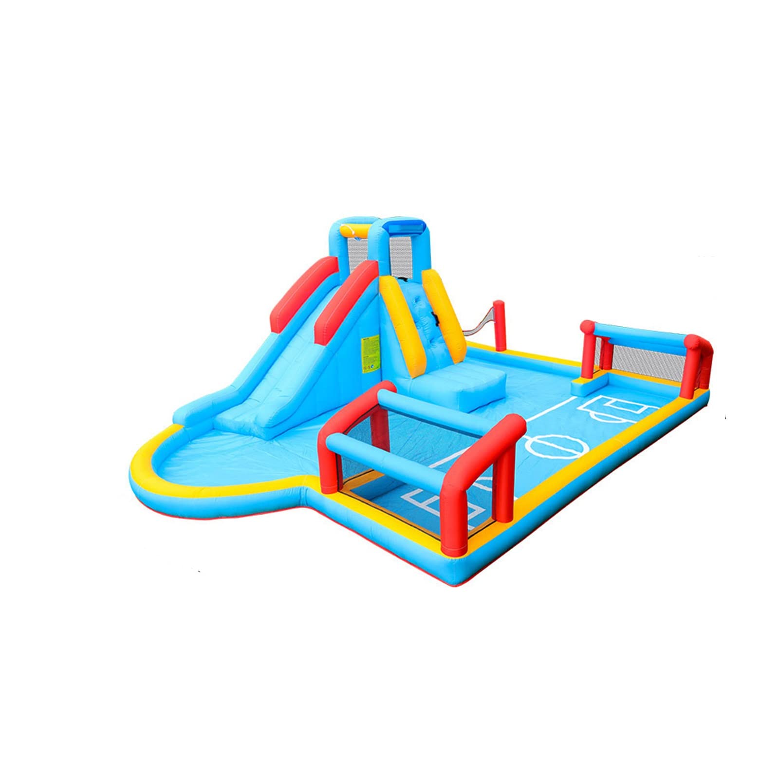 Buy GAOXIN Inflatable Bouncy Castle with Blower, Water Park with Slide