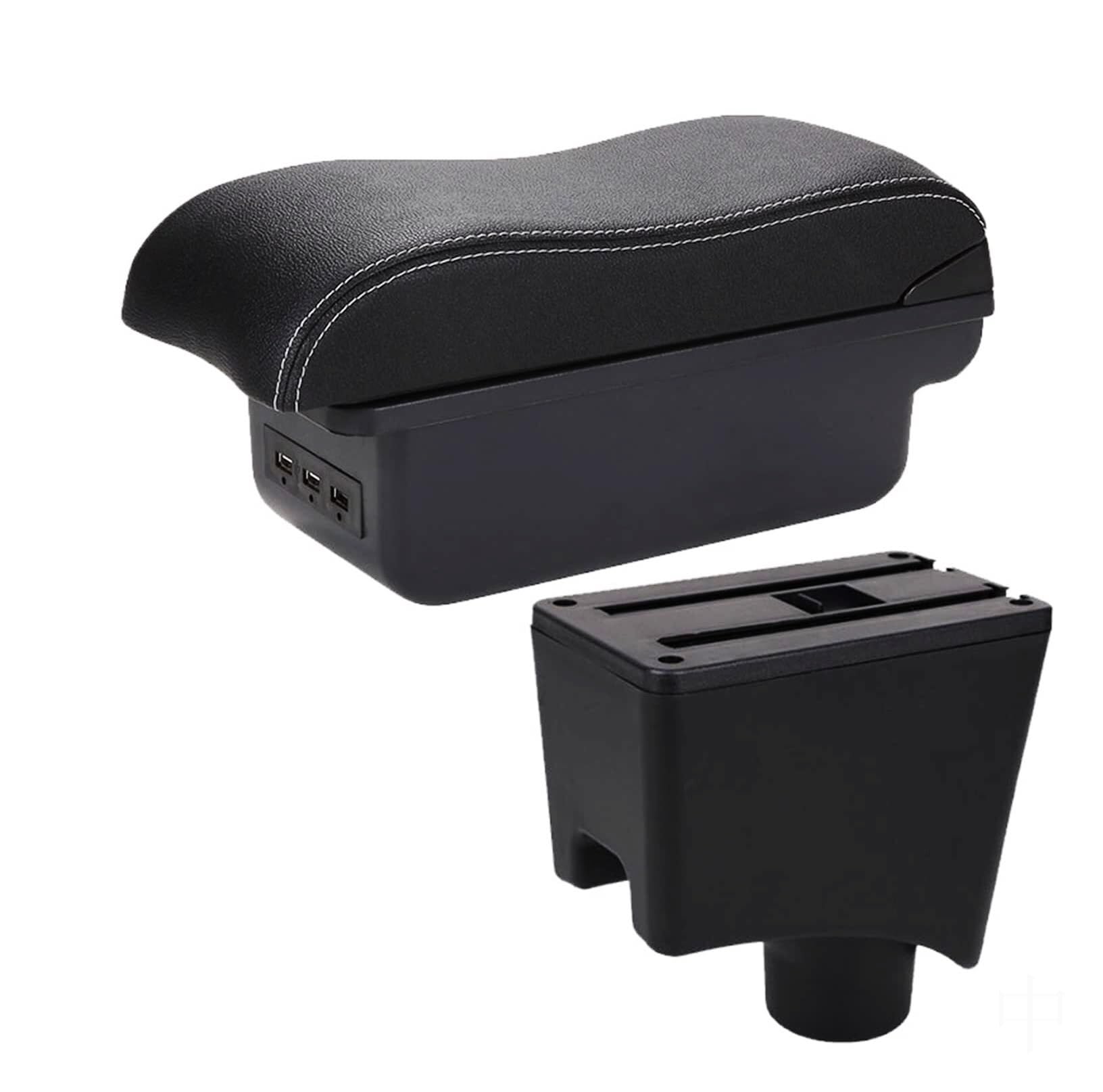 NVCPHGEDEK Car Armrest Storage Box For Nissan For Almera G15 Center Console Armrest Storage For Box