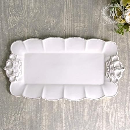 Amazon Co Jp ホワイトクラウンレクタングルプレート 王冠 フレンチカントリー調 おしゃれ オードブル皿 ホーム キッチン Amazon Co Jp ホワイトクラウンレクタングルプレート 王冠 フレンチカントリー調 おしゃれ オードブル皿 ホーム キッチン