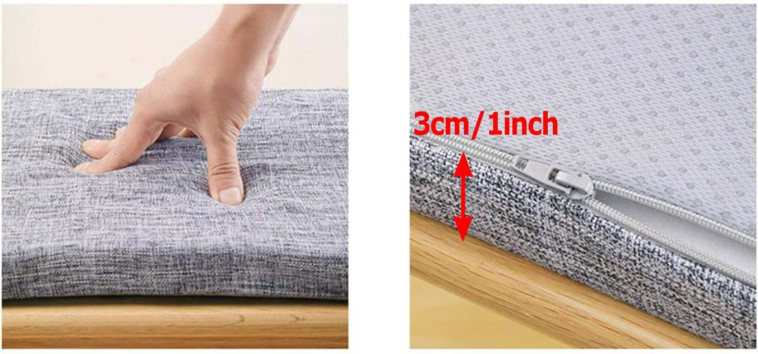 Cuscino Per Panca Da Esterno E Interno - Morbido, Spesso 8-10cm, Personalizzabile In Diverse Dimensioni - Foto 2