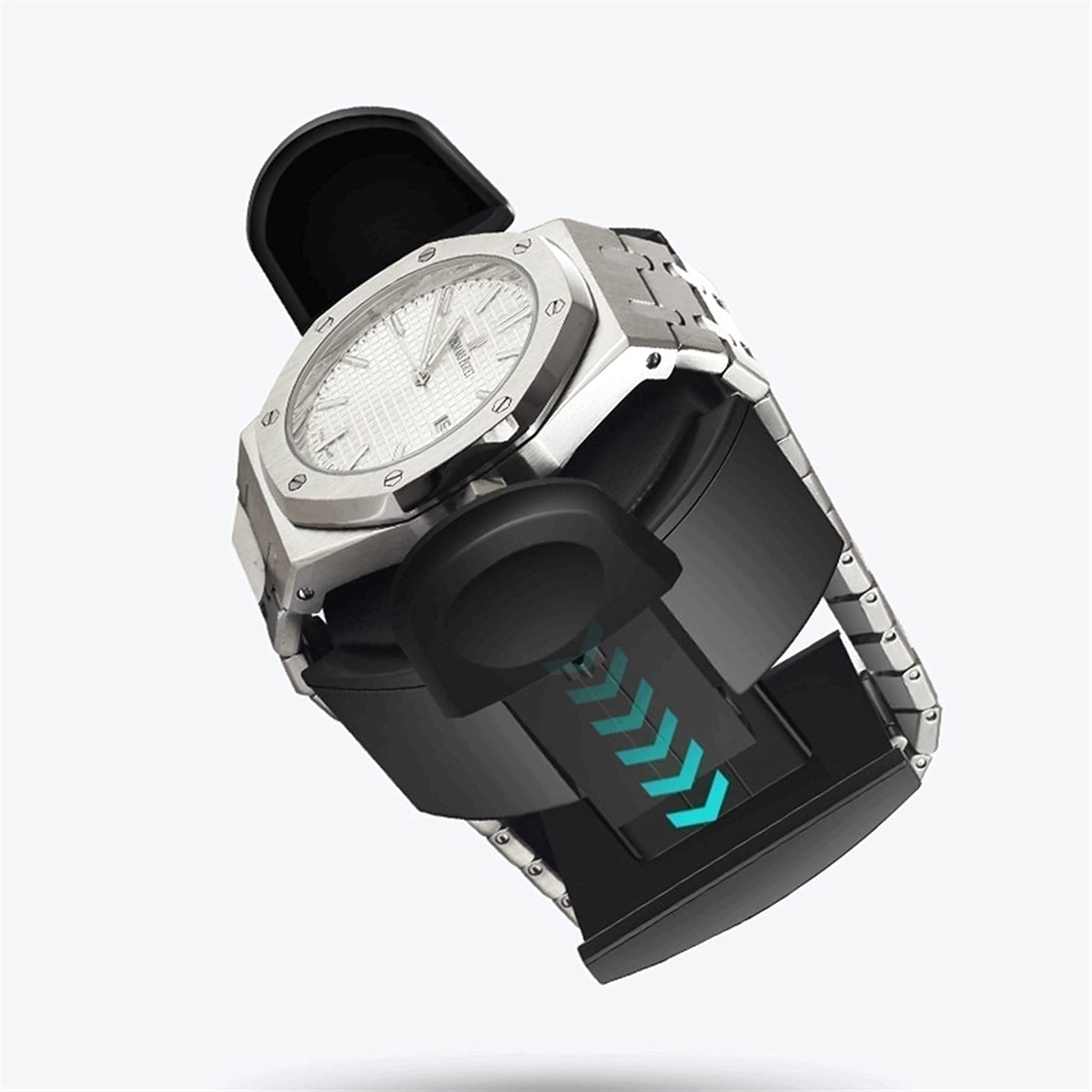 Watch Newardniki LED siedem kolorowych cichych motocyklowych motoryzacji Adapter AC i klawisz Uwzględniono baterię