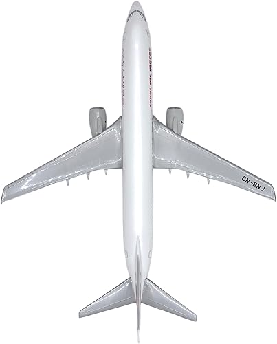 Miniatura 4 de Flight Miniatures Royal Air Maroc Boeing 737-800 Escala 1:200 - Modelo de avión de plástico a presión - réplica coleccionable de aviones Royal Air