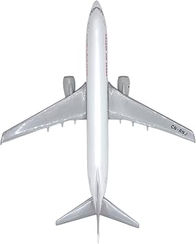 Royal Air Maroc Boeing 737-800 1:200 Scale - Plastic Snap-Fit Model Airplane - Collectible Replica of Royal Air Maroc Airlines Aircraft - Part# ABO-73780H-006