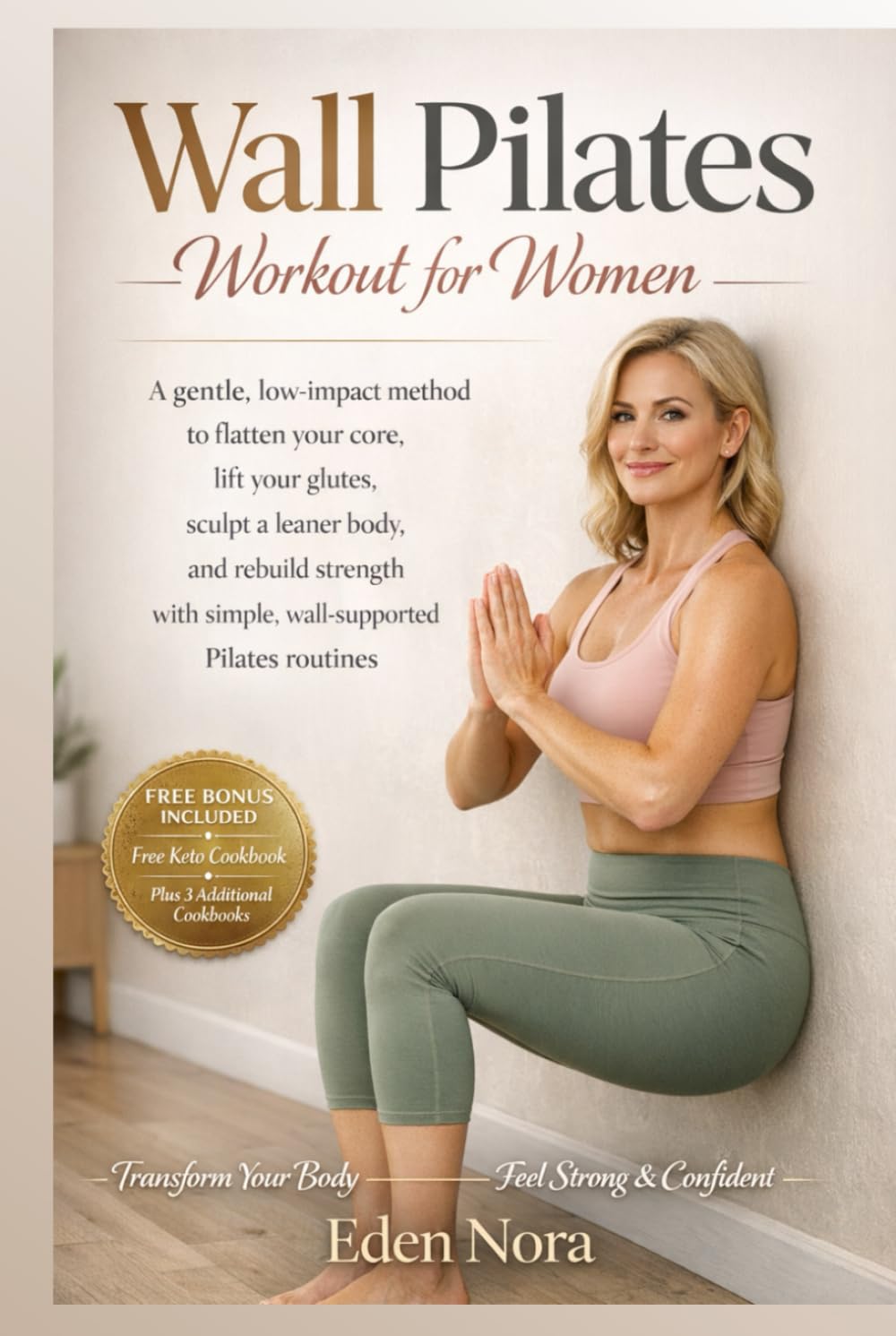 Wall Pilates Workout for Women: A gentle, low-impact method to flatten your core, lift your glutes, sculpt a leaner body, and rebuild strength with ... Wellness, Medicinal Plants and Herb's Books)