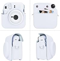 Vista 67 de Rieibi Funda para cámara compatible con Fuji Instax Mini 12 – Funda de transporte para cámara instantánea Fujifilm Instax Mini 12 – Mini 12 Funda