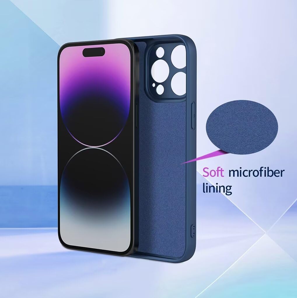 SEAHAI Cover Sfumata In Vetro E TPU Per Realme C63 / C61 / Note 60 / Note 60X – Blu Elegante
